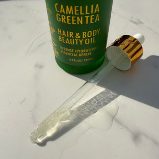 The Divine Aroma of Green Tea Oil: Your Secret to Healthy Hair and Radiant Skin