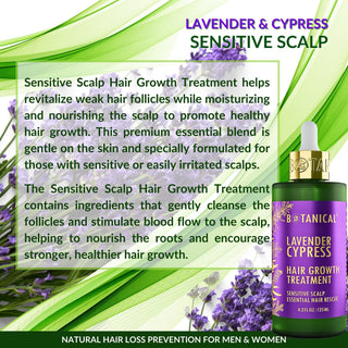 Hair Growth Treatment - Lavender & Cypress - Sensitive Scalp