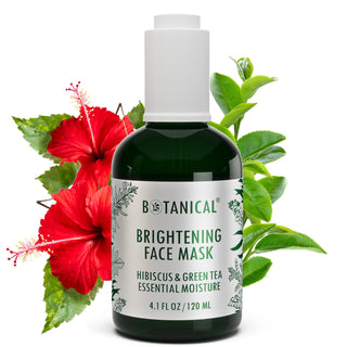 Brightening Face Mask - Hibiscus & Green Tea - Essential Moisture