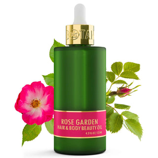 Hair & Body Beauty Oil - Rose Garden Flower Fragrance - Essential Senses