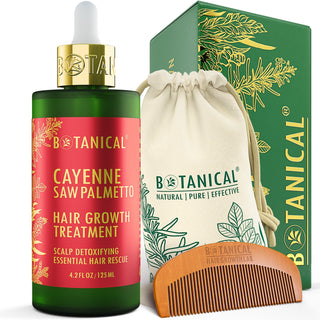 Hair Growth Treatment - Cayenne & Saw Palmetto - Scalp Detoxifying