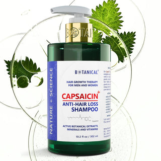 Shampoo For Thinning Hair -  Capsaicin Dandruff & Hair Thinning Prevention Formula