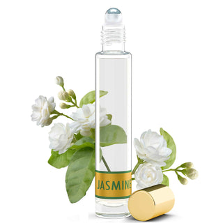 Roll-On Perfume Oil Collection - Rose Garden, Gardenia Bloom & Jasmine Blossom - Essential Infusion