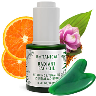 Face Oil Radiant Serum - Vitamin C & Turmeric - Essential Moisture