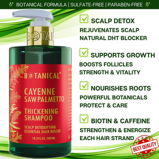cayenne saw palmetto shampoo for hair loss 