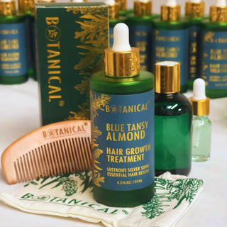 Hair Growth Treatment - Blue Tansy & Almond - Silver Hair Shine